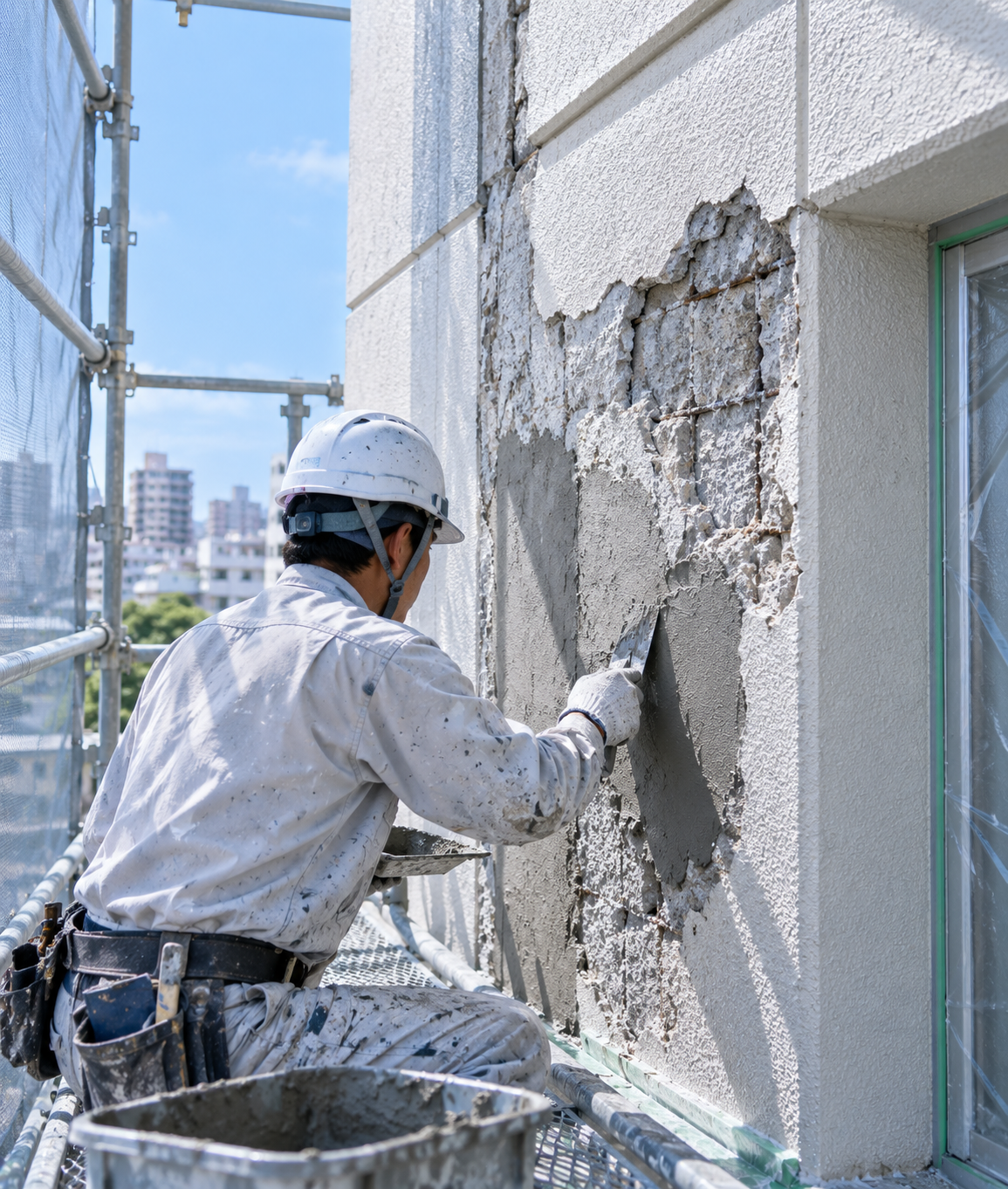 外壁改修工事
